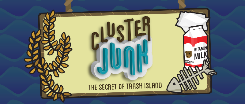 Cover image of Cluster Junk by fufroom (Alex Bezuska), Eric Lathrop, howdycara, Ben Wiley