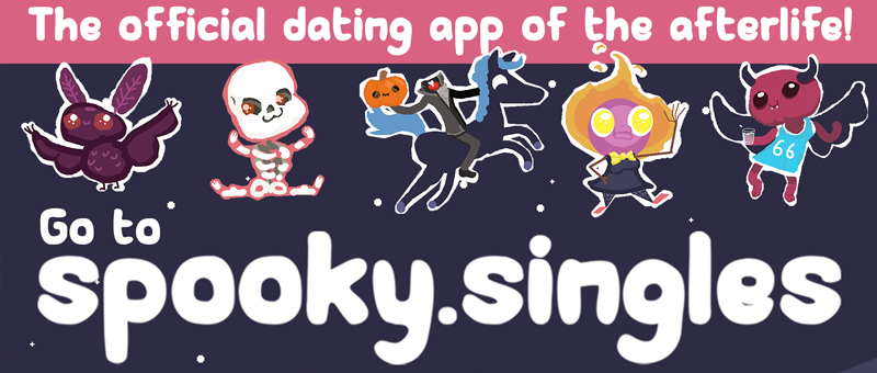 Cover image of spooky.singles by fufroom (Alex Bezuska), Eric Lathrop